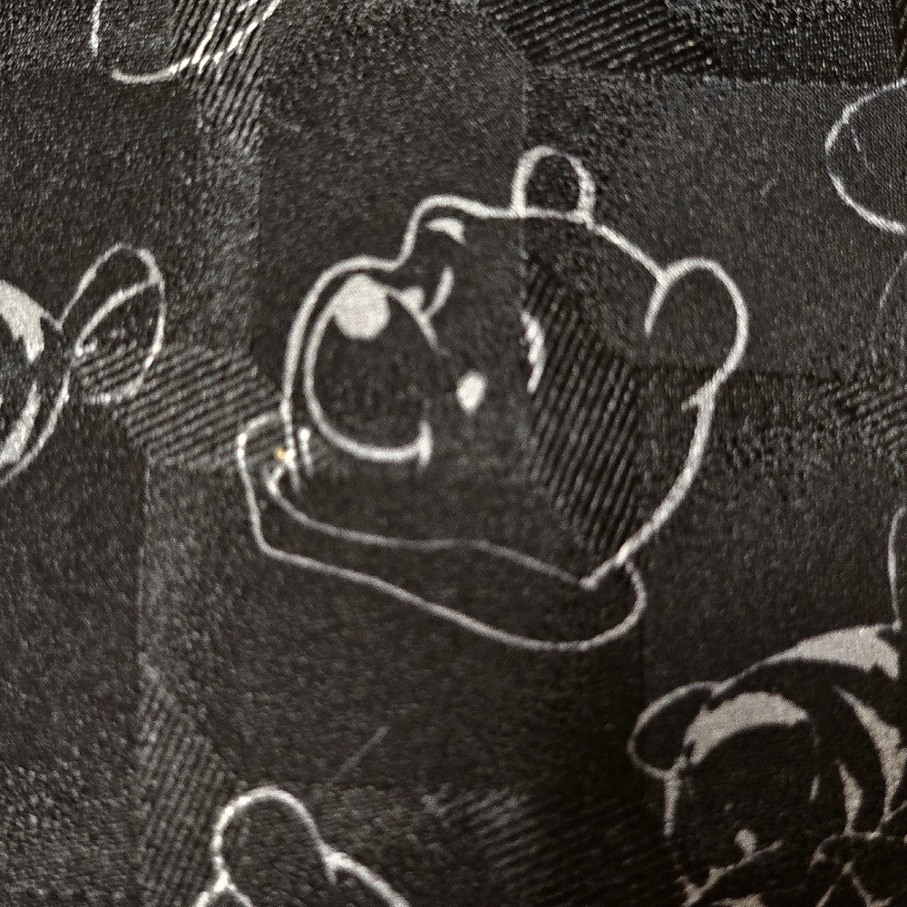 Winnie the Pooh Black and Orange Tie - Picture 11 of 11